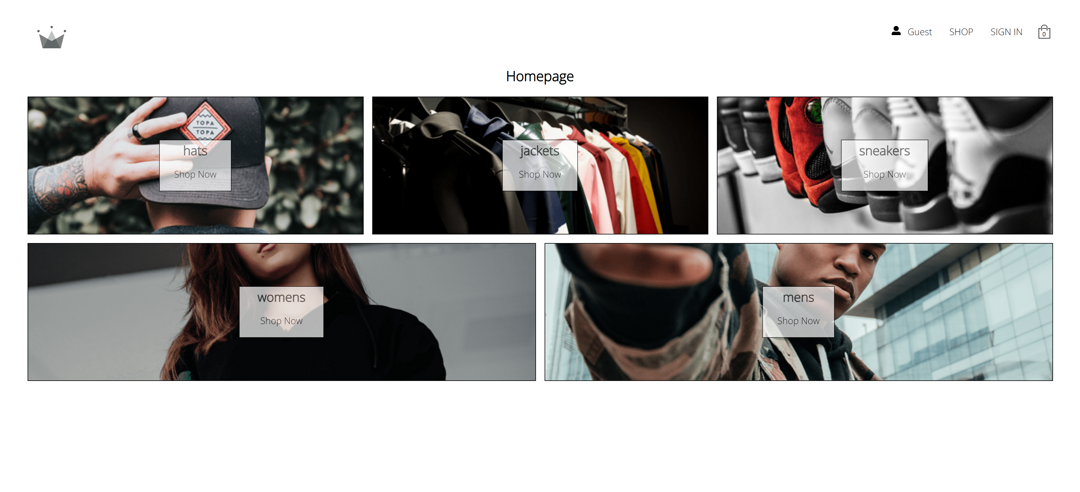 krwn-clothing | E-commerce App