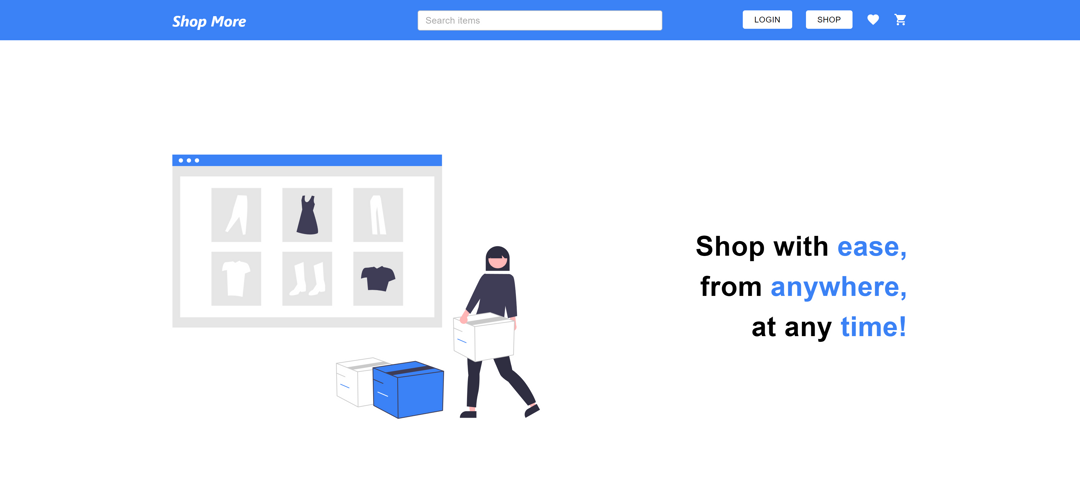 Shop More | E-commerce App